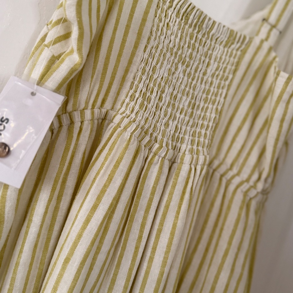 2 for $25: Sonoma linen blend tiered midi dress - small - nwt - Picture 7 of 8
